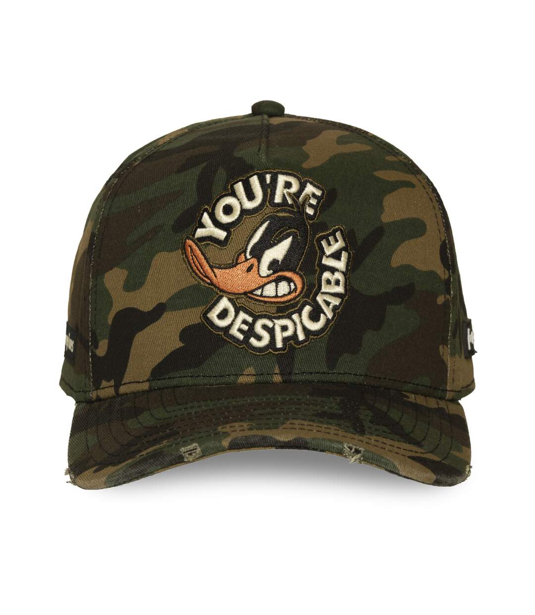 Casquette trucker premium broderie effet usé Looney tunes Despicable Capslab-2