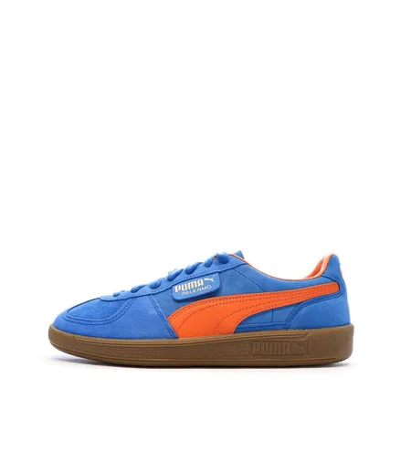 Baskets bleu/orange homme puma palermo