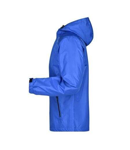 Veste Imperméable Homme Bleu Roi Bleu Marine James And Nicholson