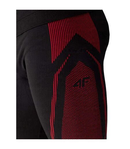 Legging Waw24useam166 Homme Noir Rouge 4F