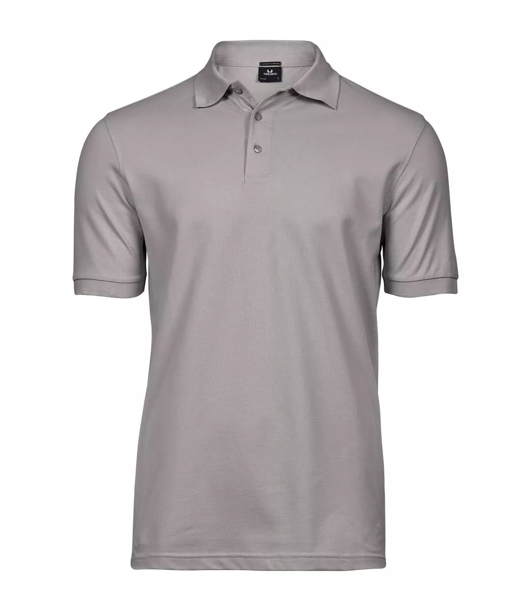 Mens Luxury Stretch Polo Shirt Stone Tee Jays-1