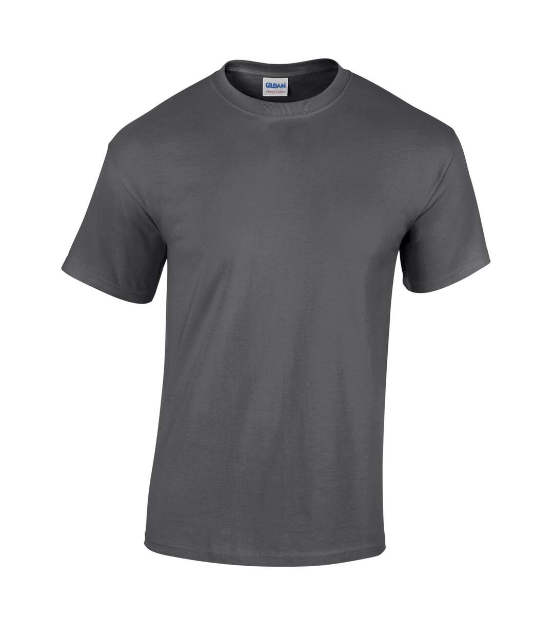 Mens Heather Heavy T-shirt Dark Heather Gildan-1