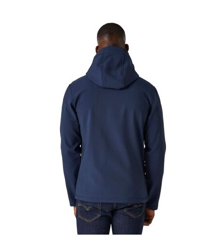 Mens 2 Layer Soft Shell Jacket Navy French Blue Regatta Professional