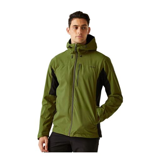 Veste Imperméable Birchdale Homme Vert Néphrite Noir Regatta