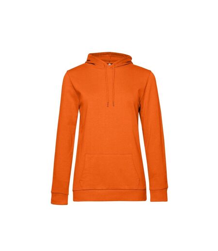 B&c Womens/ladies Sweat À Capuche Orange Pure BANDC