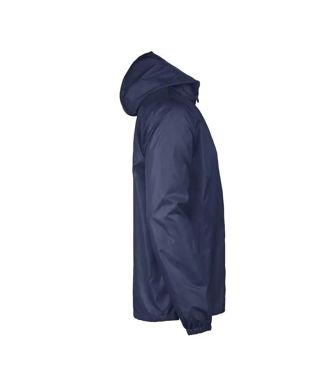 Mens Fastplant Waterproof Jacket Navy Printer RED-3