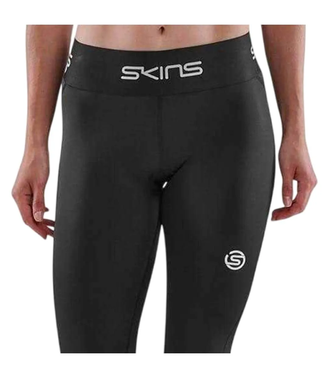 Collants De Course Femme Noir Skins-2