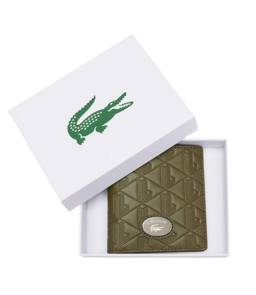 Portefeuille Style Logo Nomogramme Taille Unique Vert Lacoste-3