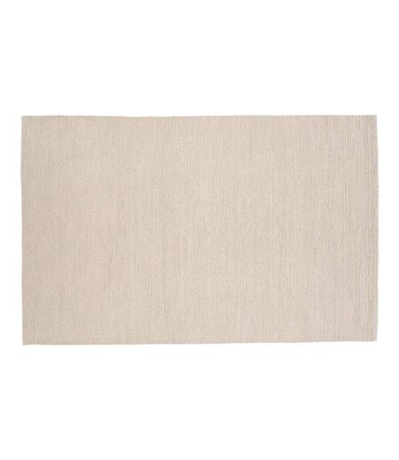 Tapis Tressé en Laine Marta 250x350cm Naturel