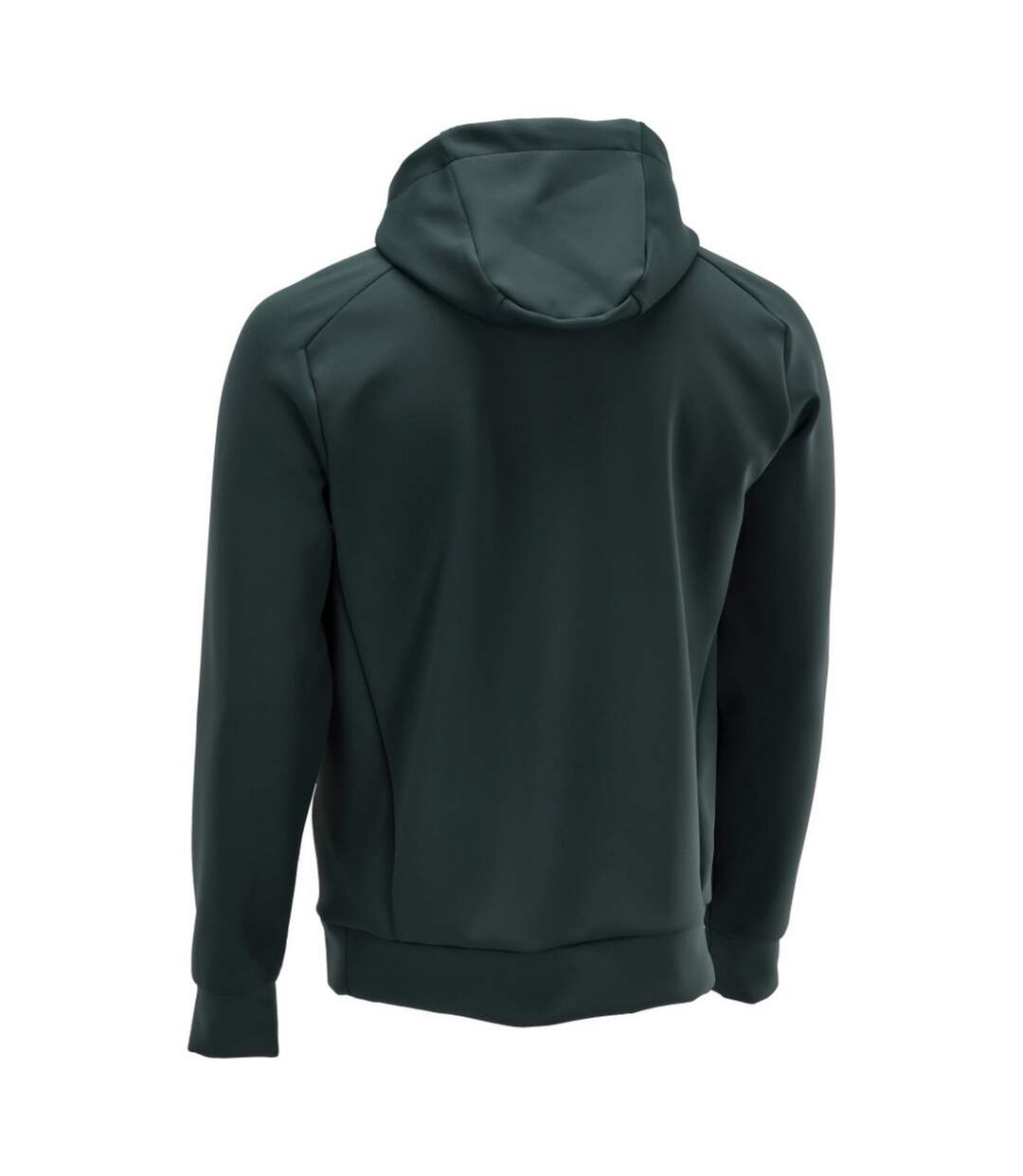 Sweat À Capuche Motif/style Uni Customised Homme Vert Forêt Mascot-2
