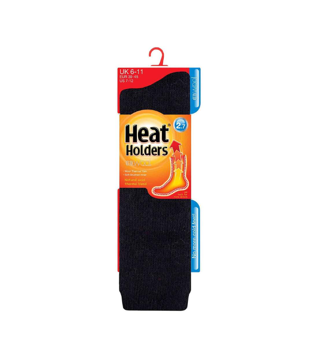 Mens Extra Long 2.7 TOG Knee High Wool Rich Thermal Socks-2