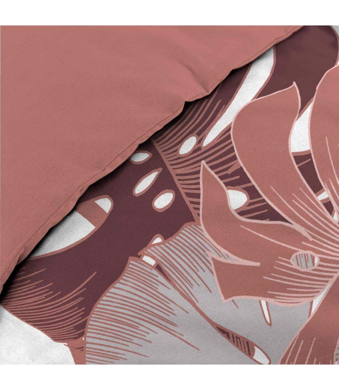 Parure de Lit 3 Pièces Astria 240x220cm Rose-4