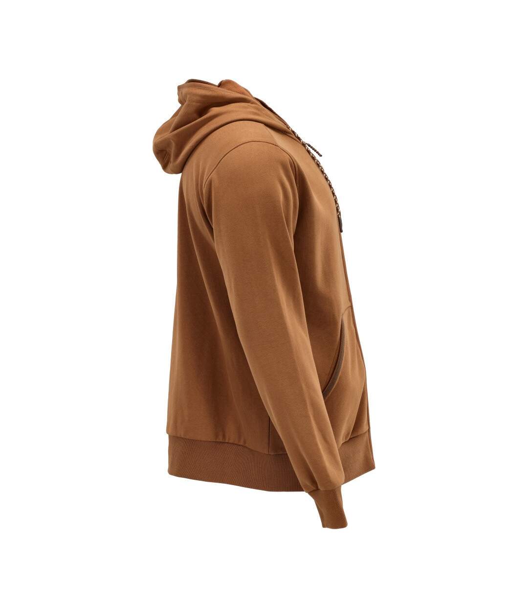 Veste À Capuche Motif/style Uni Adulte Marron Mascot-4