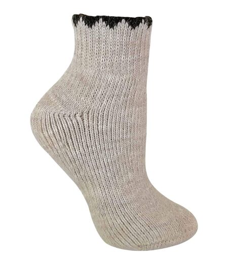 Chaussettes Femme Alpaga Laine Chaudes Basses