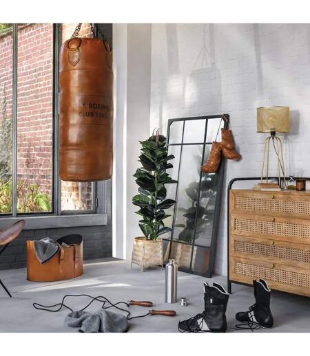 Gants de Boxe en Cuir Loft 25cm Marron Caramel