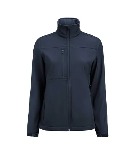 Womens/ladies Mammoth Jacket Navy James Harvest