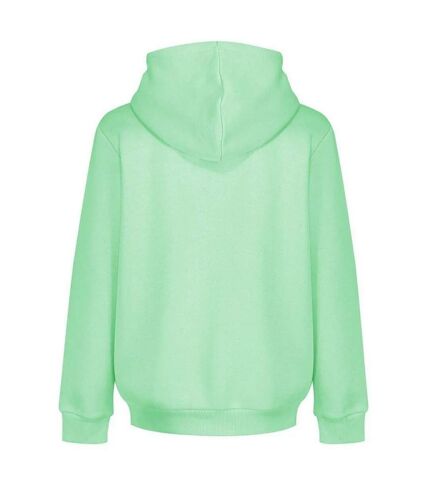 Sweat à capuche femme vert jade brumeux Light And Shade