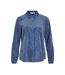 Chemise bleu femme vila courdie-1