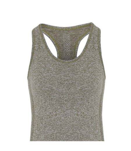 TriDri Womens/Ladies Seamless 3D Fit Multi Sport Sculpt Vest (Olive) - UTRW6554