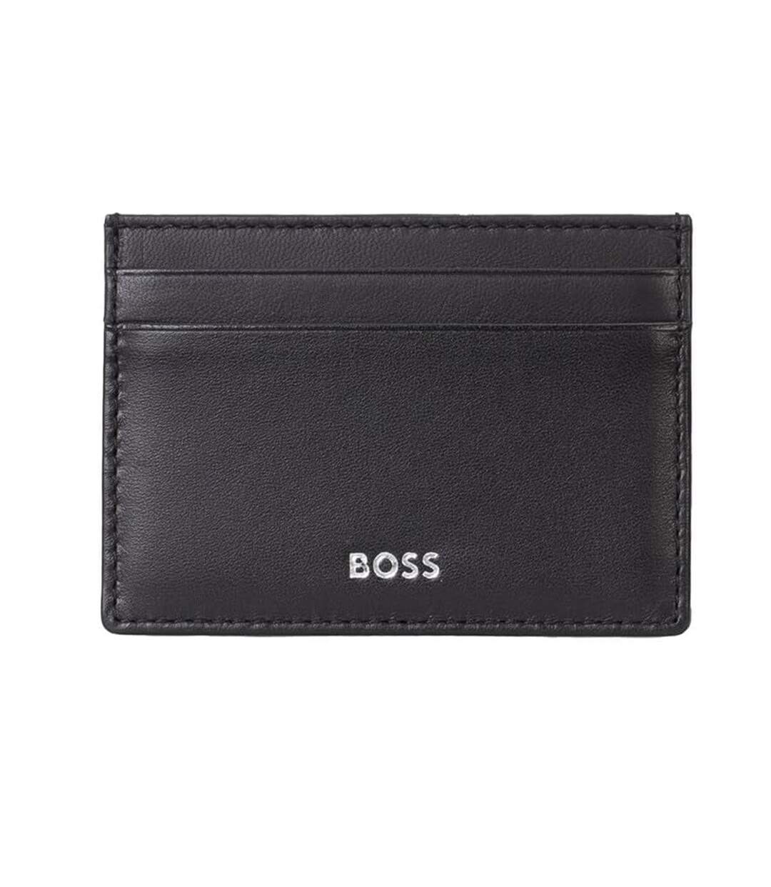 Randy Logo Card Holder One Size Black Boss-1