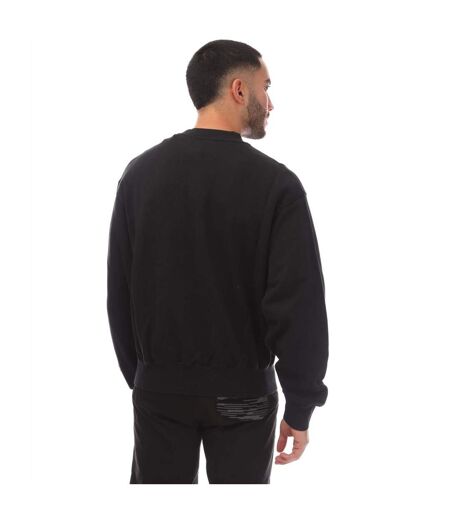 Mens Offroad Crew Neck Sweatshirt Black Heron Preston