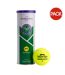 Lot De 3  Balles De Tennis Wimbledon Taille Unique Jaune Slazenger-1