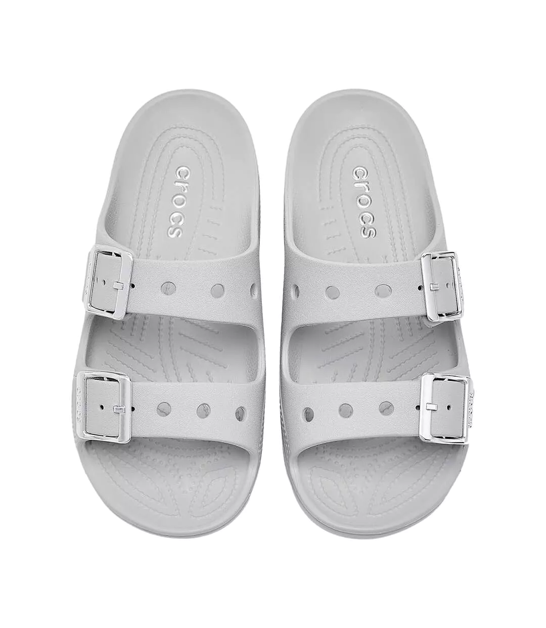 Sandales à Enfiler Crocs Saturdaymetallic Bucklesandalw-4