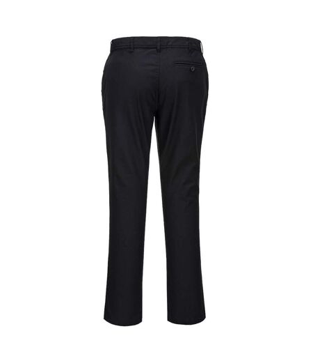 Portwest Womens/Ladies Stretch Chino Slim Pants (Black) - UTPW770