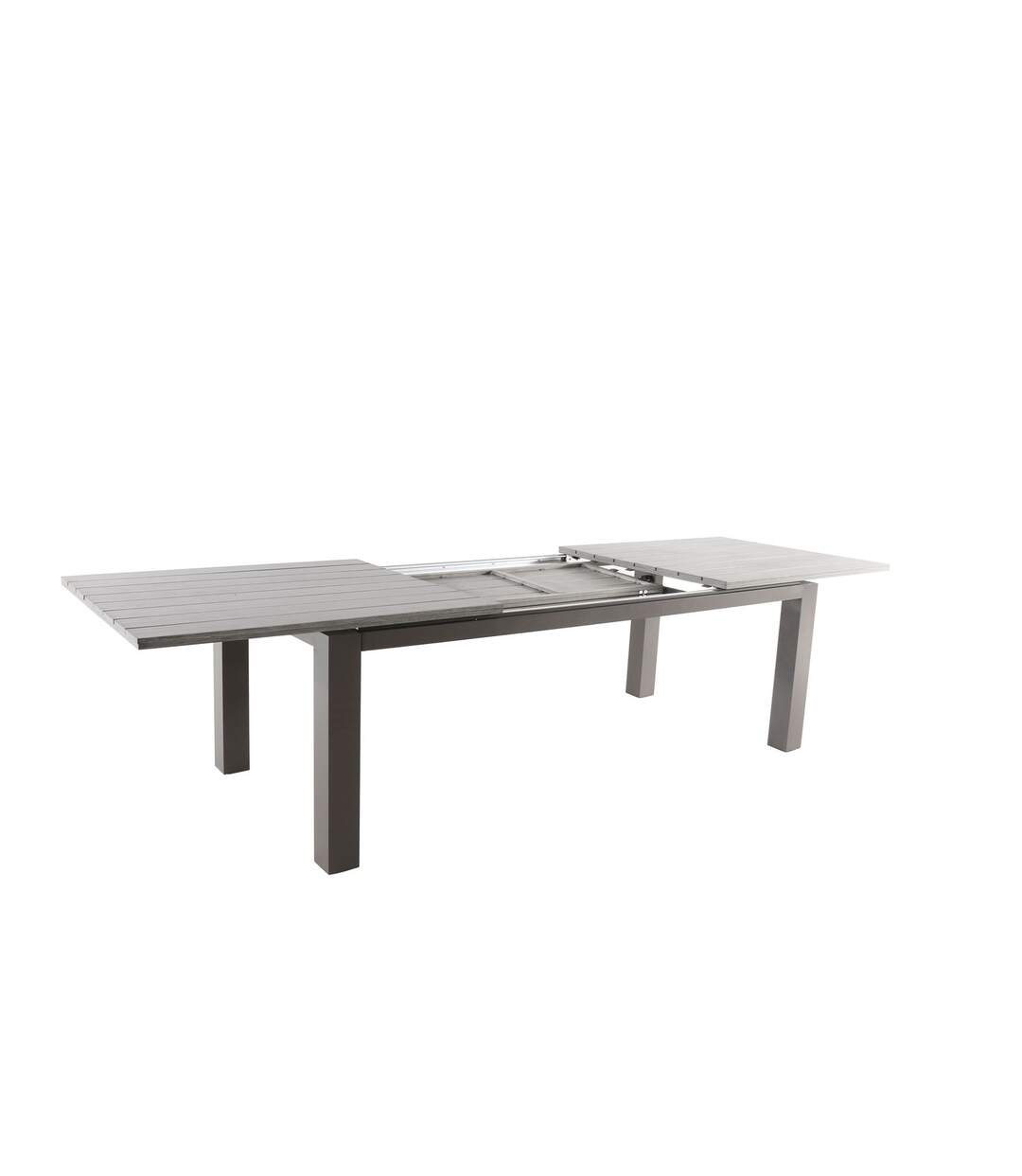 Table de jardin extensible 10 Personnes Héraklion - L. 220/320 cm - Gris tonka-4