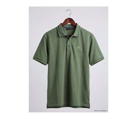 Polo Manches Courtes Homme Winchester Rogan1 Vert Olive