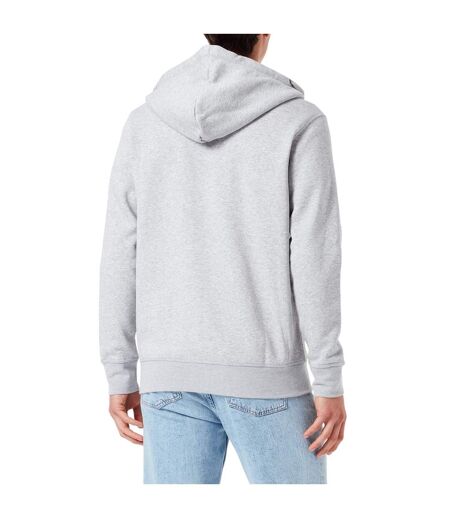 Veste À Capuche Premium Homme Gris Chiné HRM