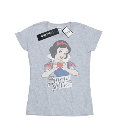 Disney Princess - T-shirt SNOW WHITE APPLE - Femme (Gris chiné) - UTBI36905