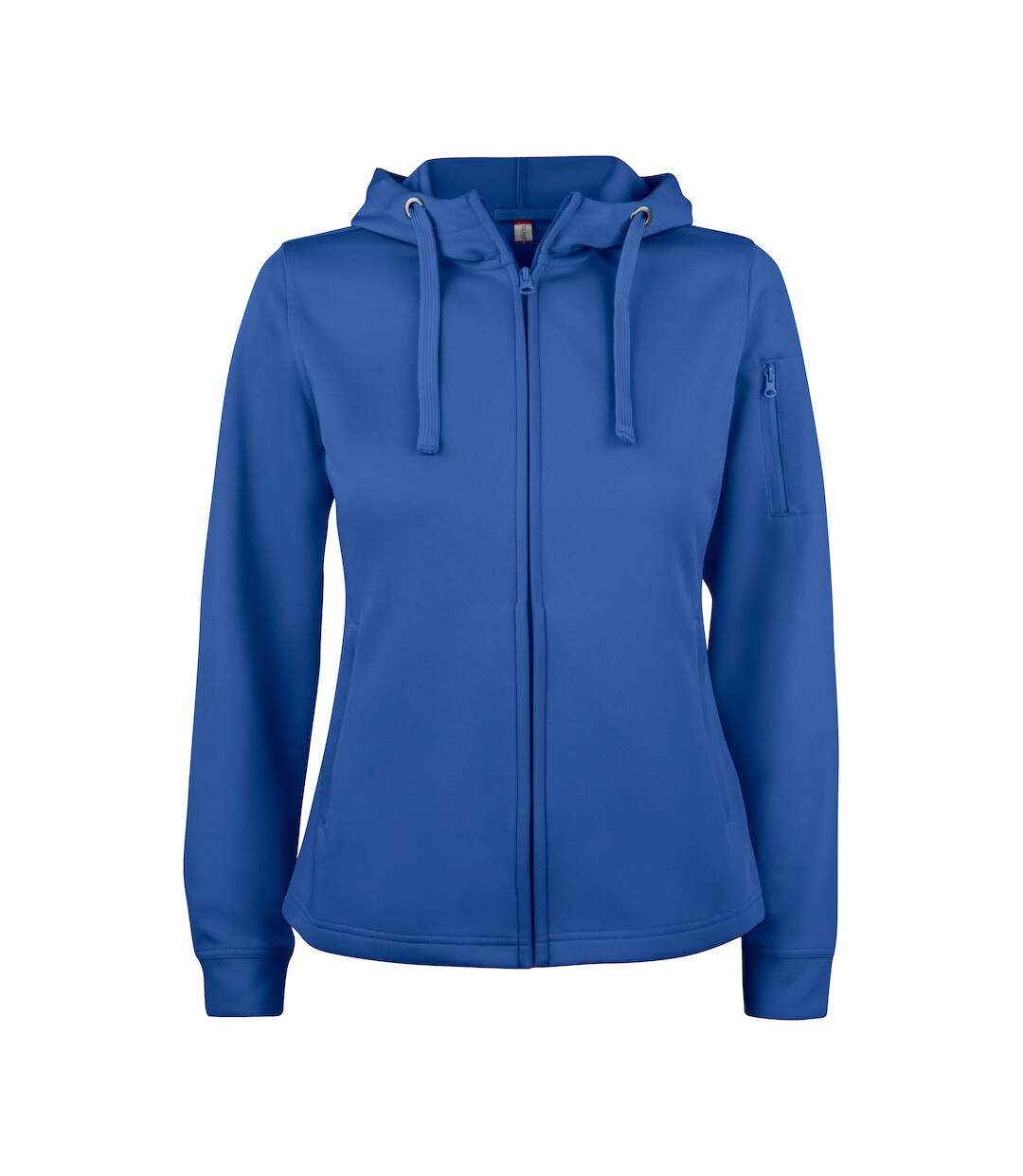 Veste À Capuche Basic Femme Bleu Roi Clique-1