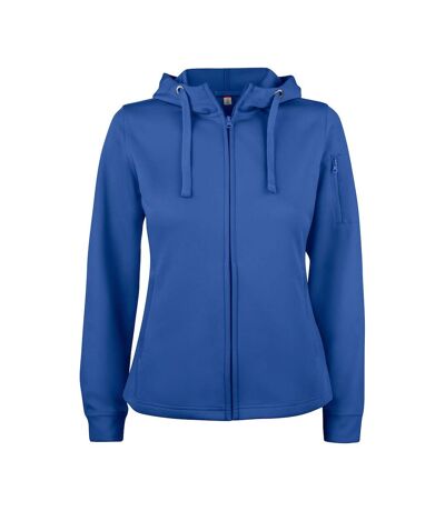 Veste À Capuche Basic Femme Bleu Roi Clique