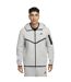 Veste À Capuche Motif/style Chevron Tech Homme Gris Chiné Chiné Nike-1