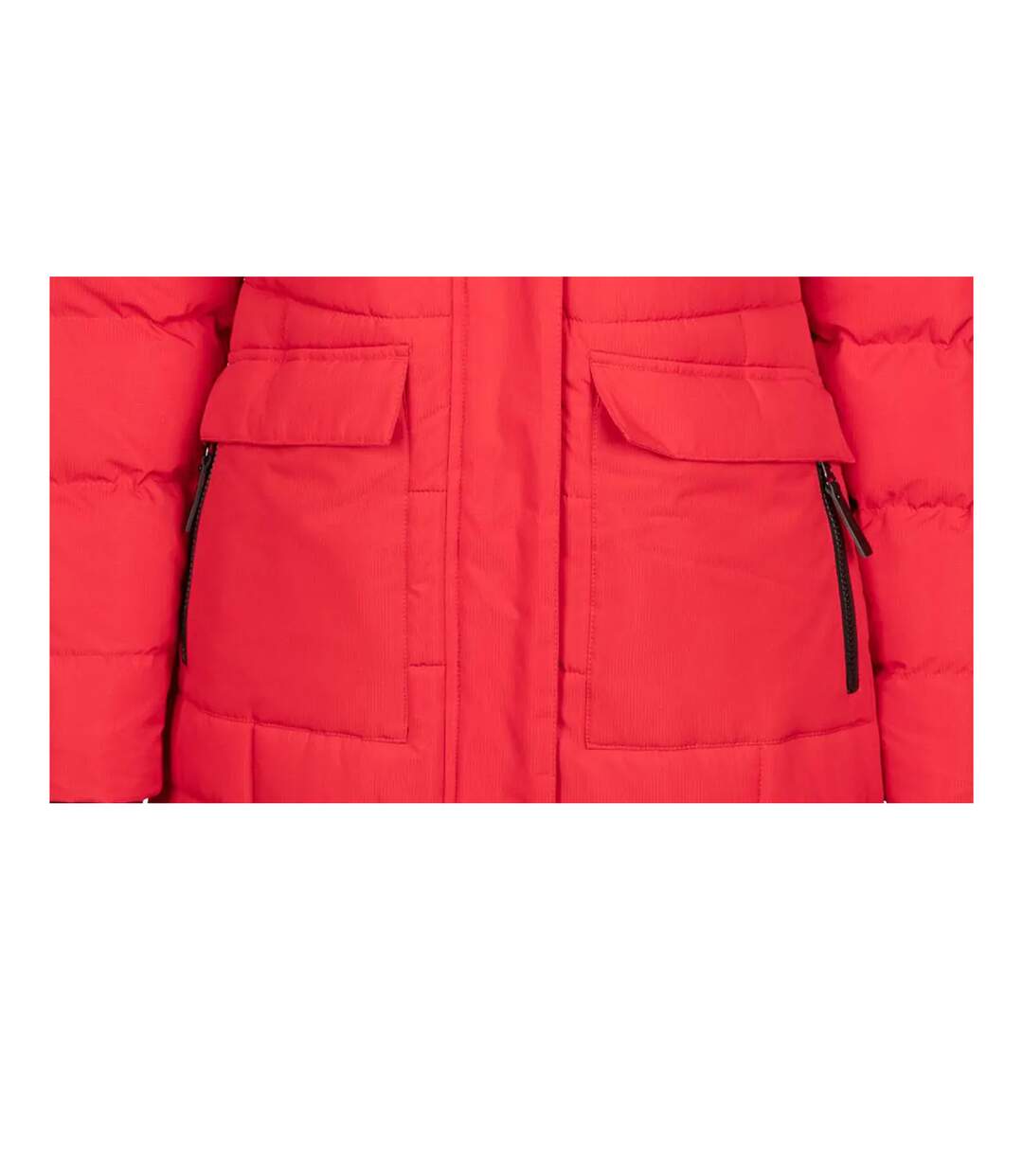 Womens/ladies Sasha Padded Jacket Red Trespass-4