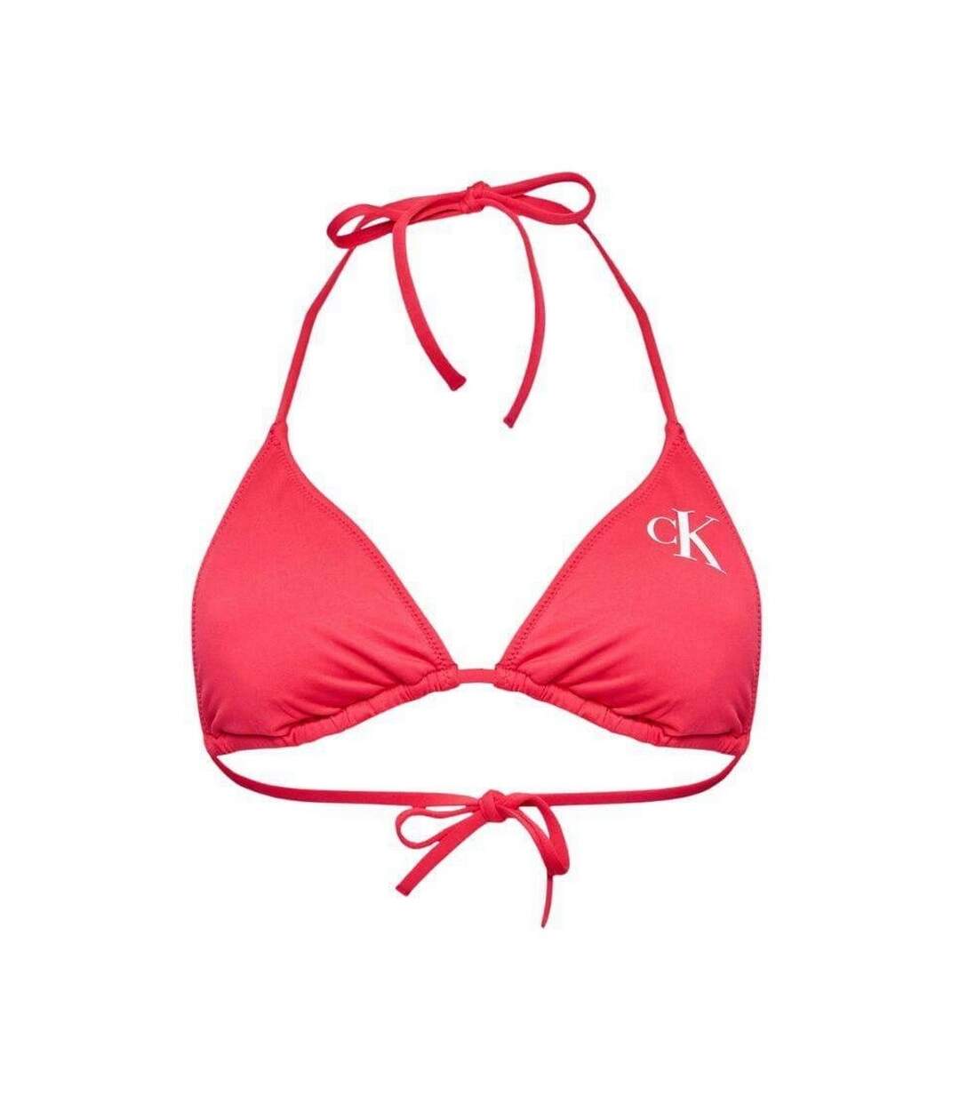 Haut De Maillot De Bain Motif/style Logo Femme Rose Calvin Klein-2