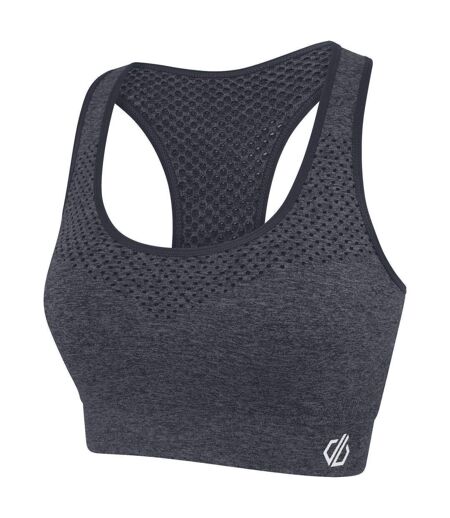 Womens/ladies Dont Sweat It Sports Bra Ebony Dare 2b