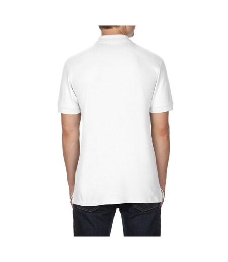 Polo de sport homme blanc Gildan