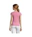 T-shirt Moon Femme Rose Orchidée SOLS-3
