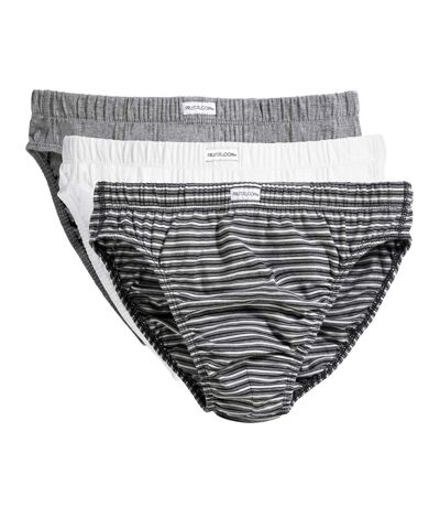 Fruit Of The Loom - Slips CLASSIC - Homme (Noir/blanc) - UTBC3360