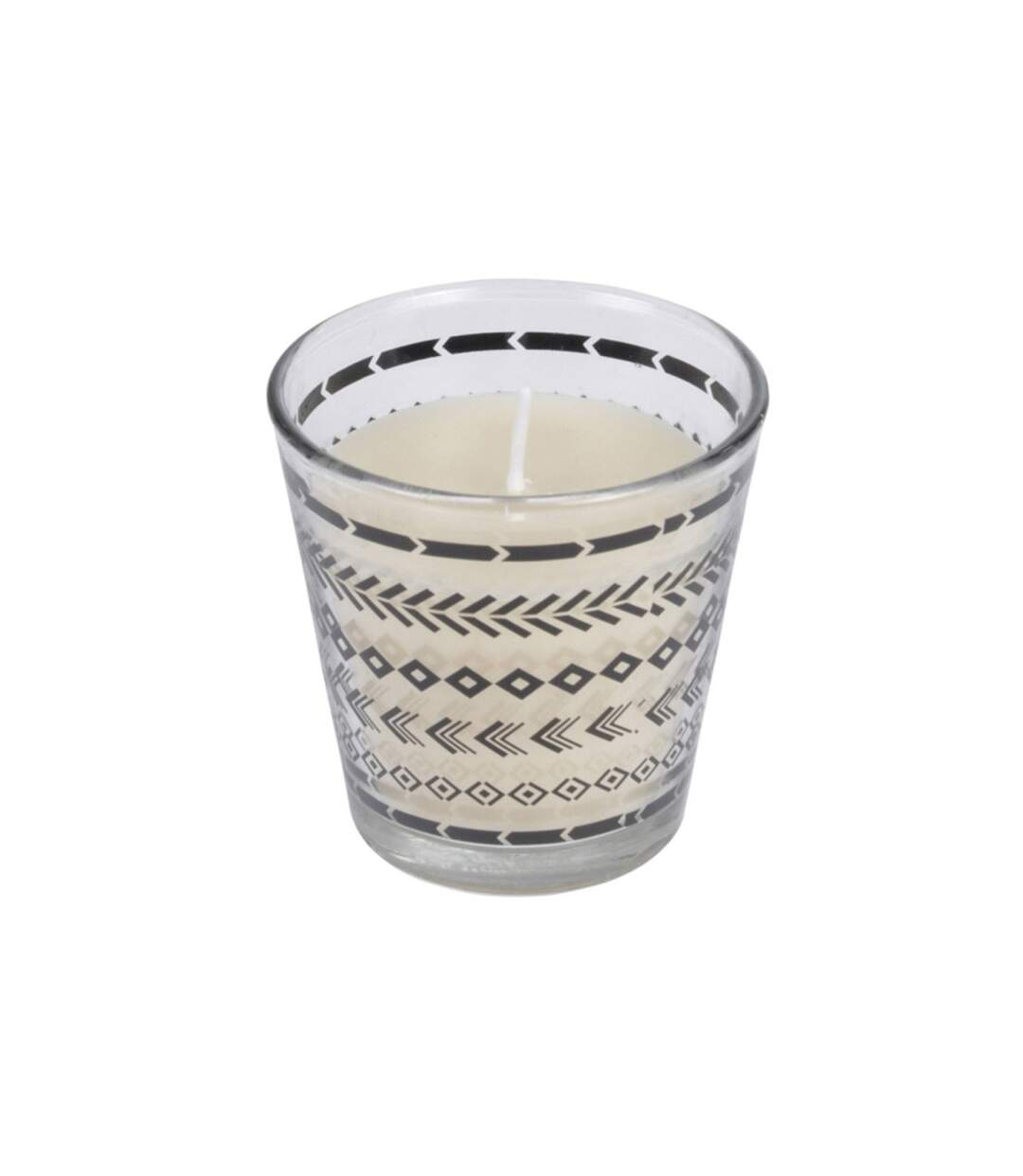 Bougie Parfumée Tonka Ethnic Folk 6cm Blanc-1