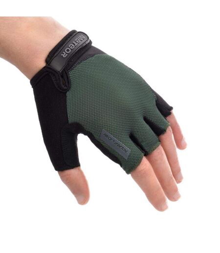 Gants De Cyclisme Mx52 Adulte Noir Vert Meteor