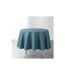 Nappe Ronde Imprimée Art Chic 180cm Bleu-1