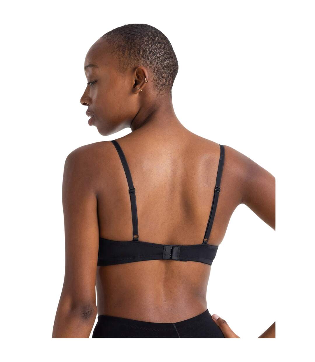 Womens/ladies Underwired Bra Black Dorina-3