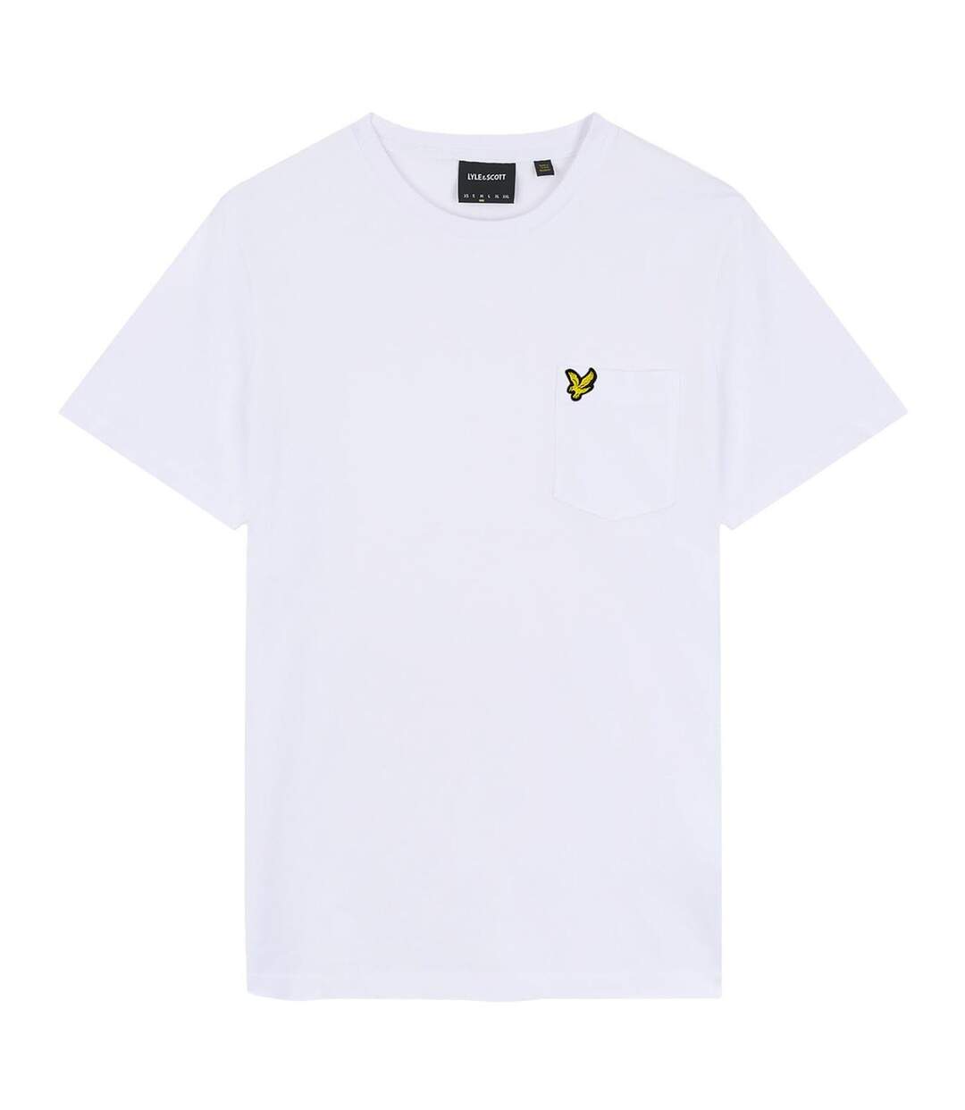 T-shirt Homme Blanc Lyle & Scott-2