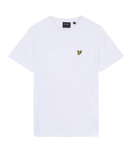 T-shirt Homme Blanc Lyle & Scott