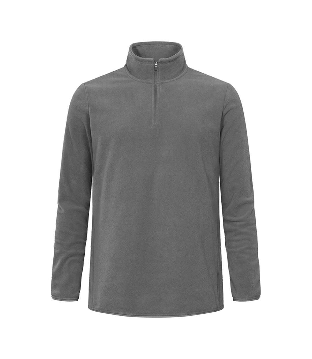 Haut Polaire Troyer Homme Gris Acier Promodoro-1