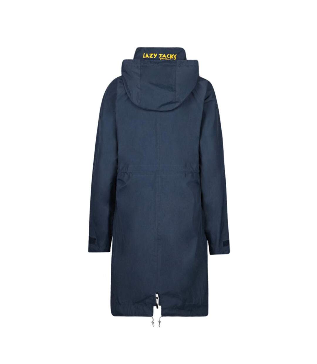 Womens/ladies Long Length Waterproof Jacket Marine Lazy Jacks-2