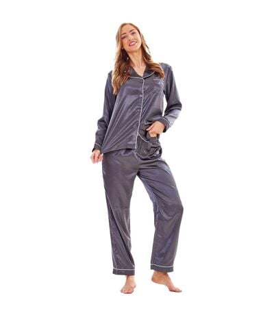 Ensemble De Pyjama Long Femme Étain Keanu